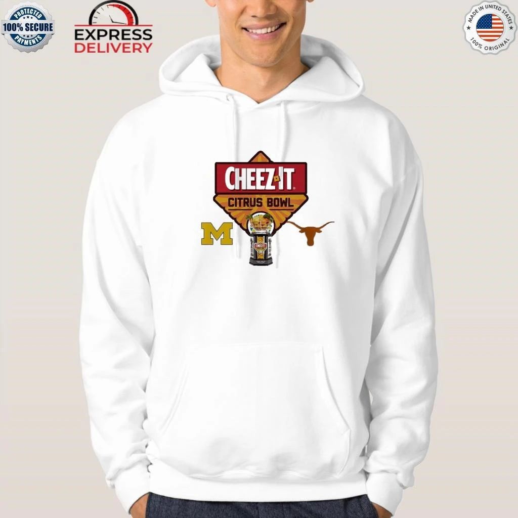 Cheez-It Citrus Bowl Matchup Michigan Wolverines Vs Texas Longhorns 2025-26 On December 31 2025 Shirt