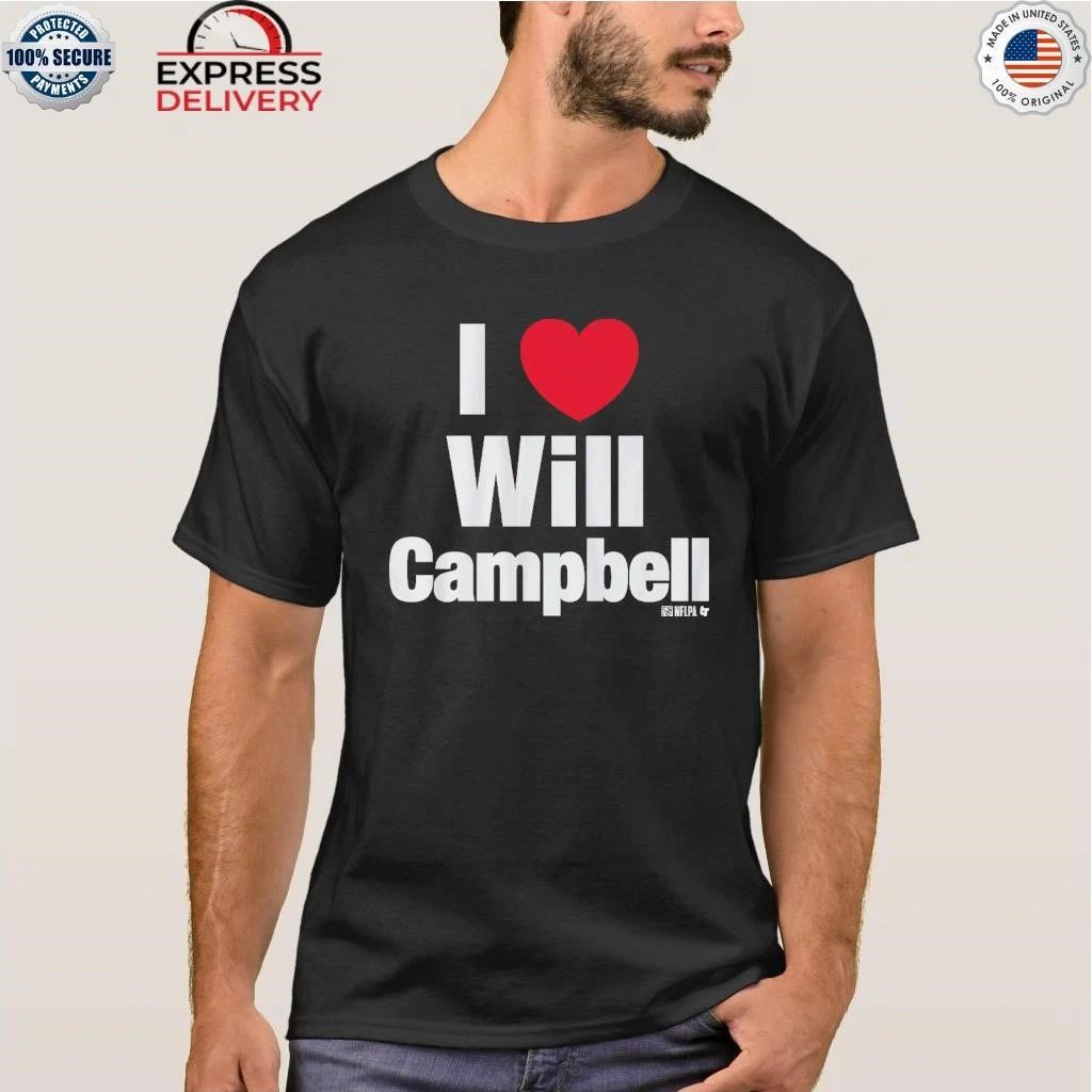 I Heart Will Campbell Shirt