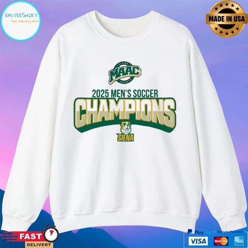Siena Saints 2025 Men’s Soccer Champions T-shirts