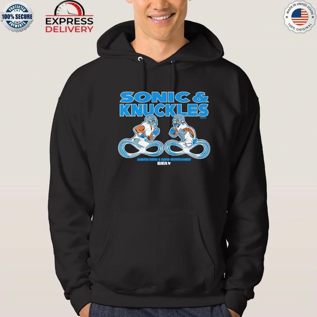 Sega & Knuckles Jahmyr Gibbs & David Montgomery Shirt