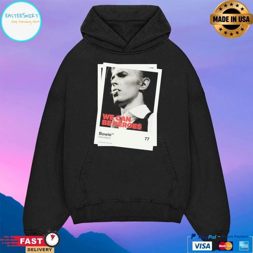 We Can Be Heroes Bowie Hansa Berlin T-shirts