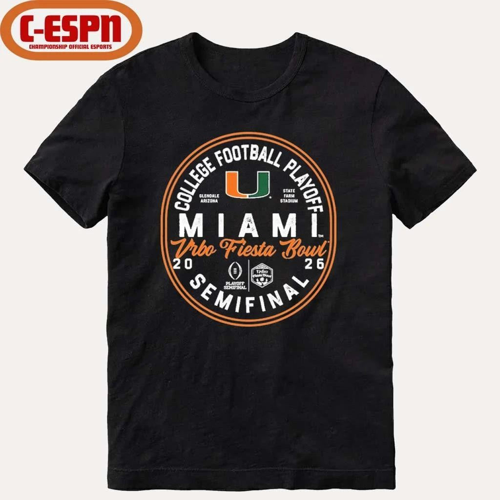 CFP Semifinal Miami 2026 Fiesta Bowl Bound T-shirt