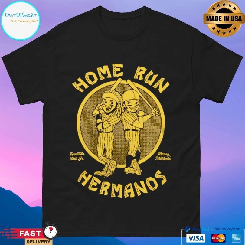 Home Run Hermanos Fernando Tatis Jr And Manny Machado T-shirt
