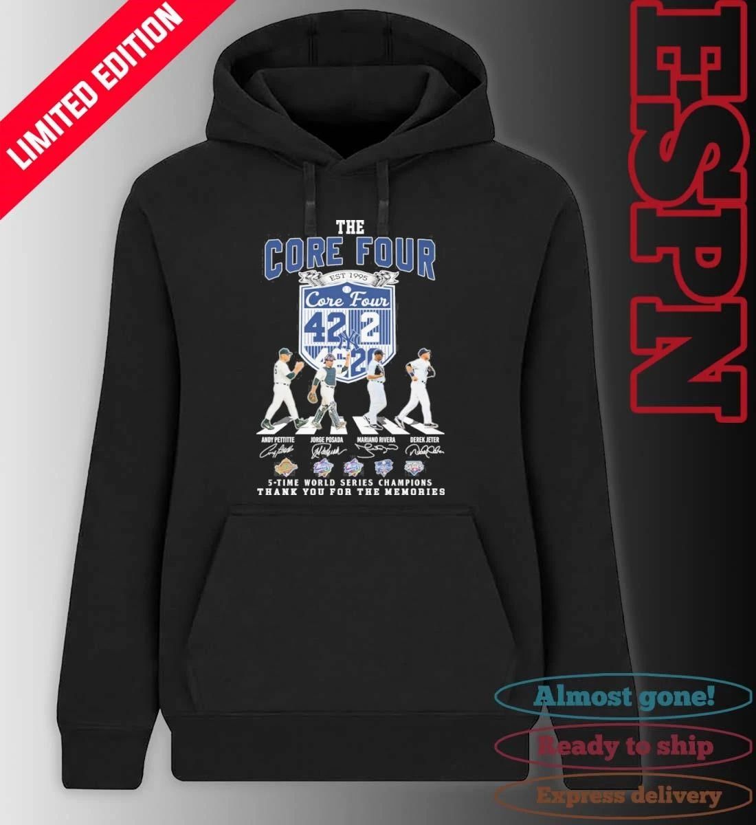 The Core Four Yankees Abbey Road 2026 Shirt