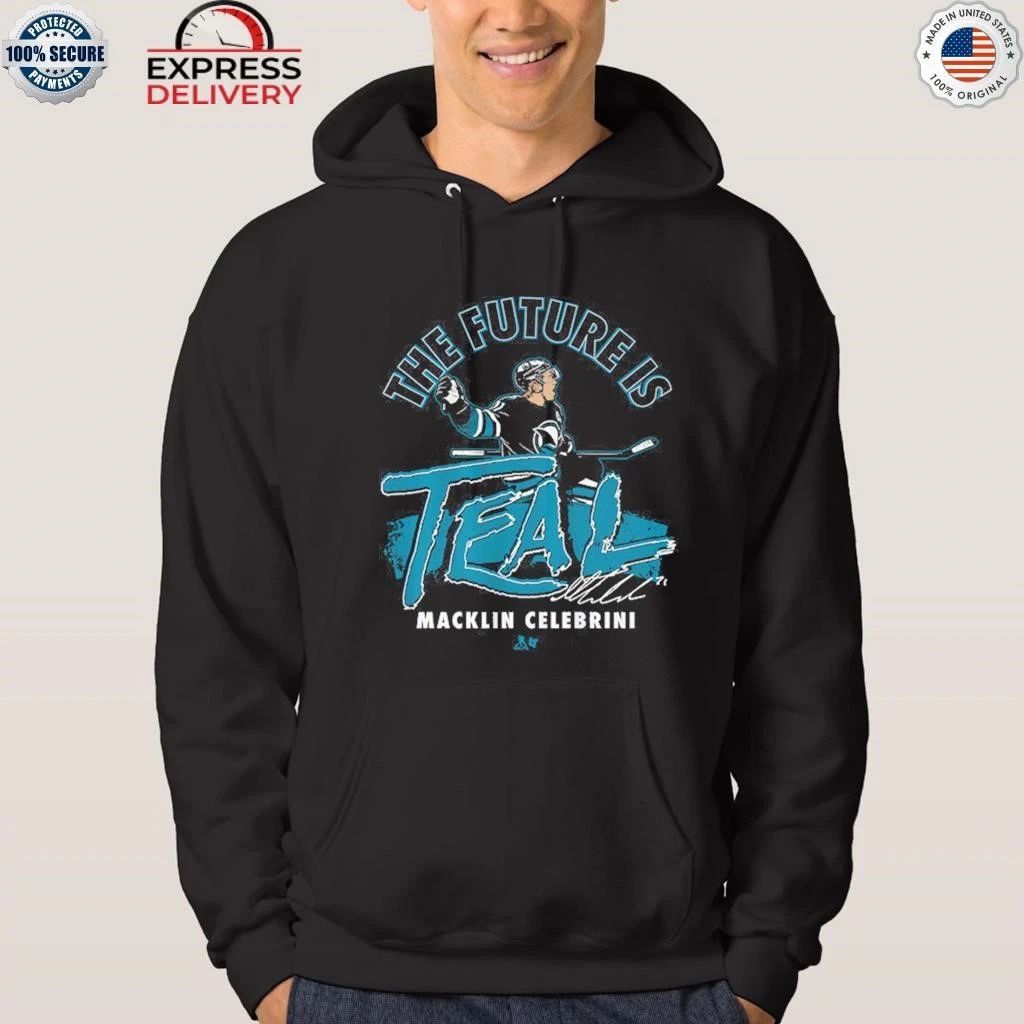 Macklin Celebrini The Future Is Teal Shirt