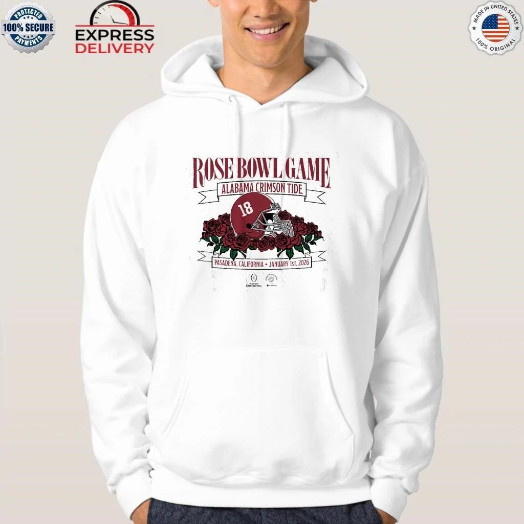 Alabama Football 2026 Rose Bowl Game Shirt