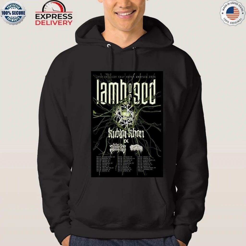Sanguisugabogg Into Oblivion Tour North America 2026 Shirt