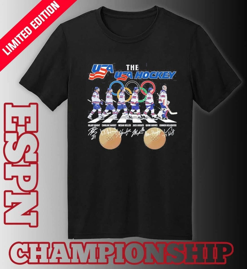 The USA Hockey Abbey Road Shirt