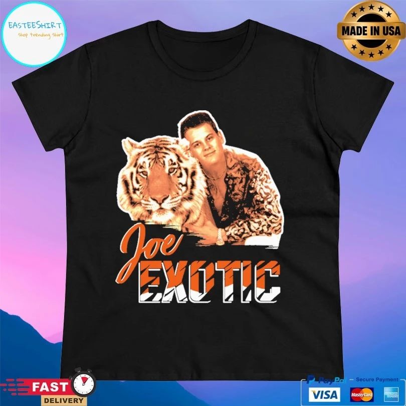 Joe Burrow Joe Exotic Tiger King T-shirt