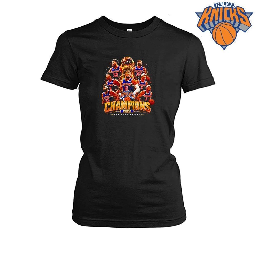 Jalen Brunson Karl Anthony Towns New York Knicks 2026 Champions Shirt