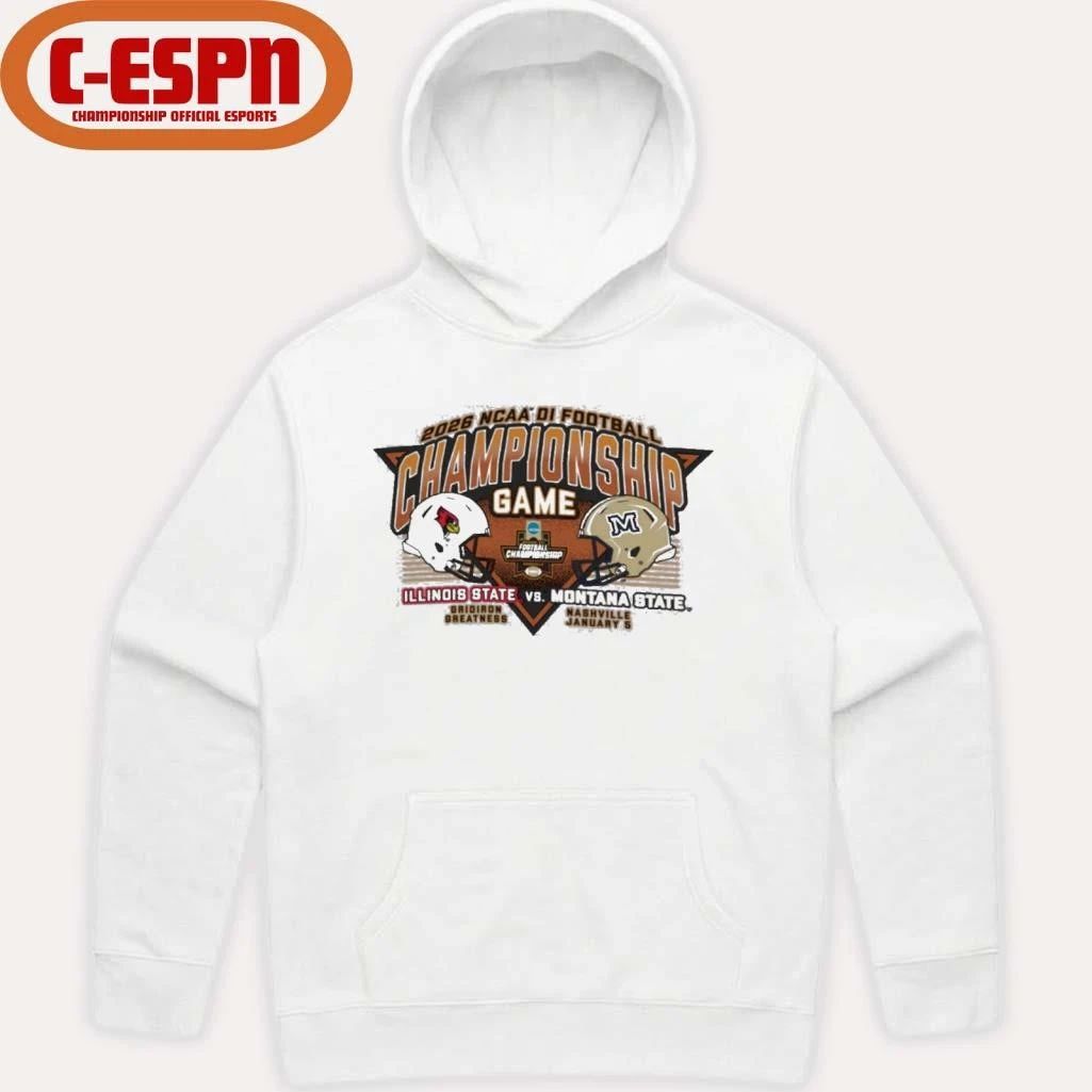 Montana State vs. Illinois State Football 2025 NCAA Division I FCS Football Championship Nashville T-Shirt