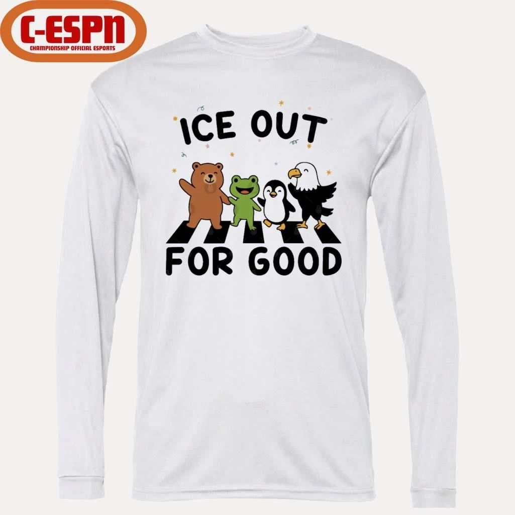 ICE Out For Good Resist Animals Frog Bear Penguin Eagle Shirt