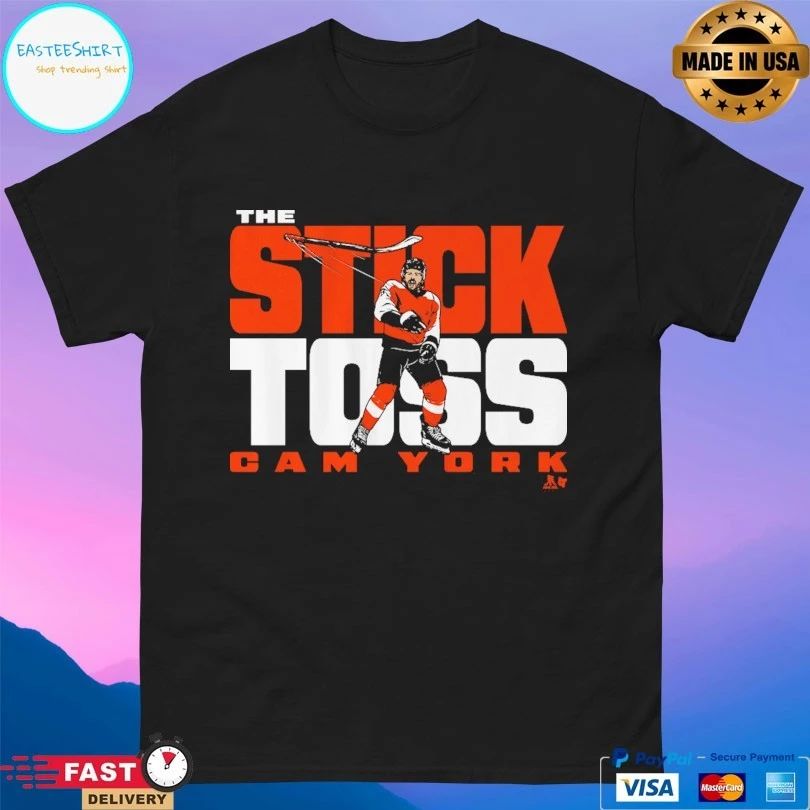 Philadelphia Flyers Cam York The Stick Toss Shirt