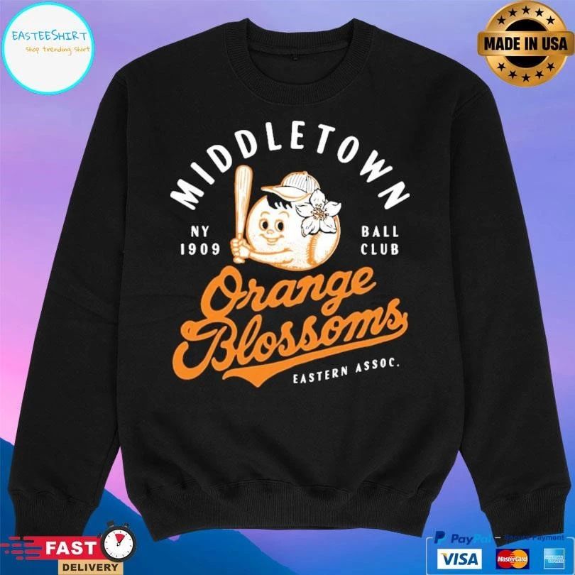 Middletown Orange Blossoms Eastern Assoc Ny 1909 Ball Club T-shirts