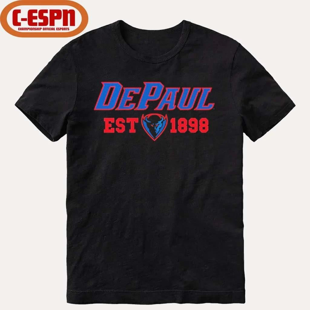 DePaul Blue Demons Established T-Shirt