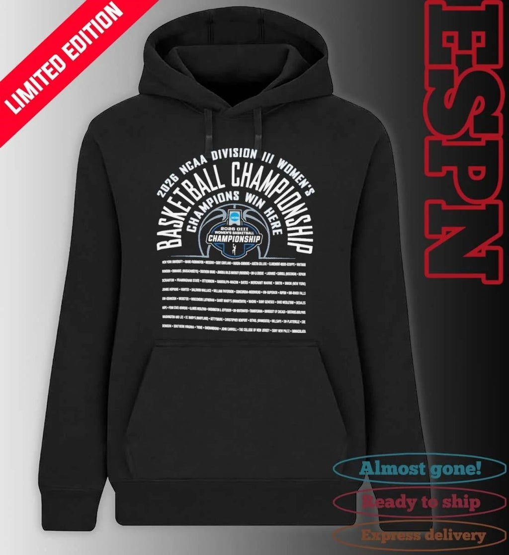 2026 NCAA Division III Women’s Basketball Championship Shirt