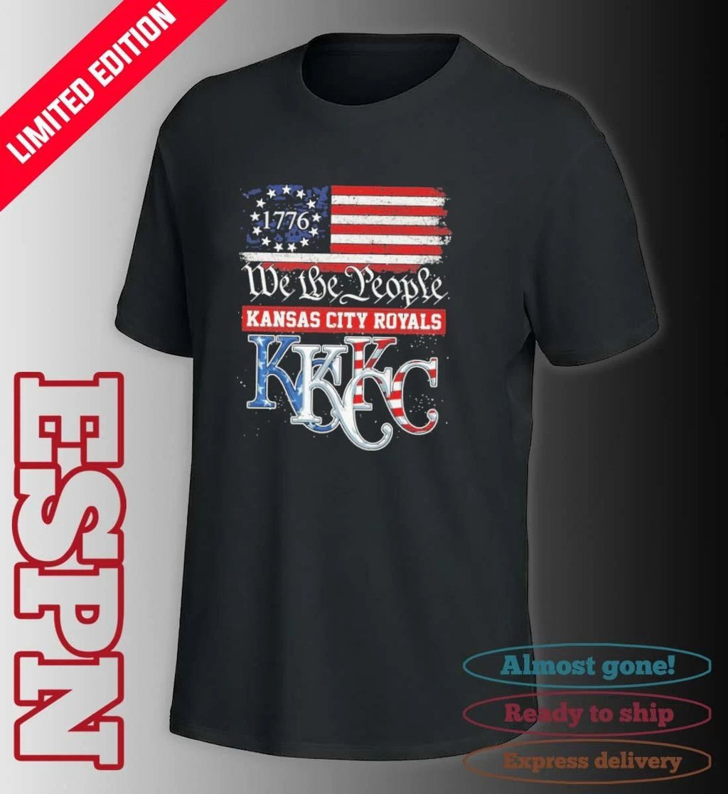We The People Kansas City Royals Red White Blue Shirt