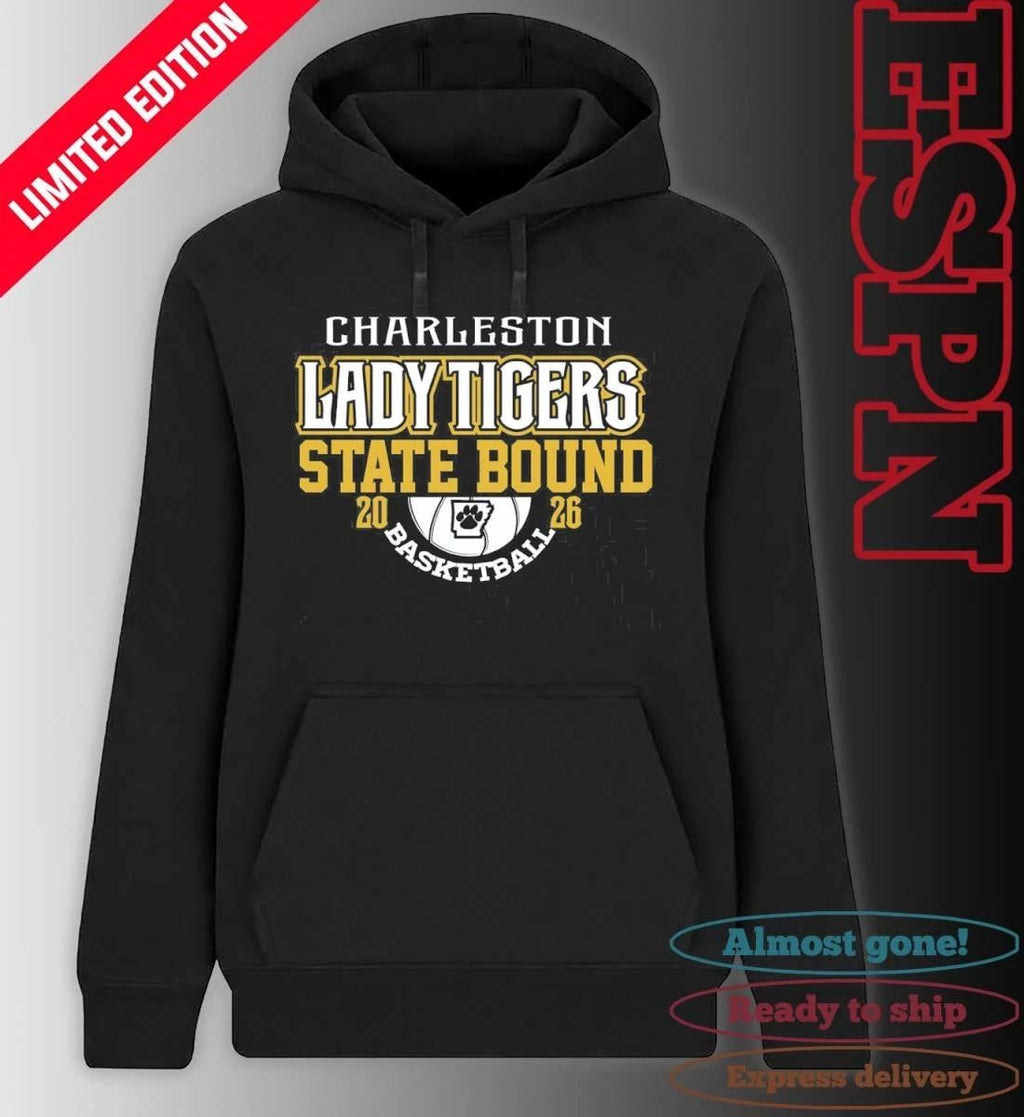 Charleston Lady Tigers 2026 State Bound Basketball Shirt