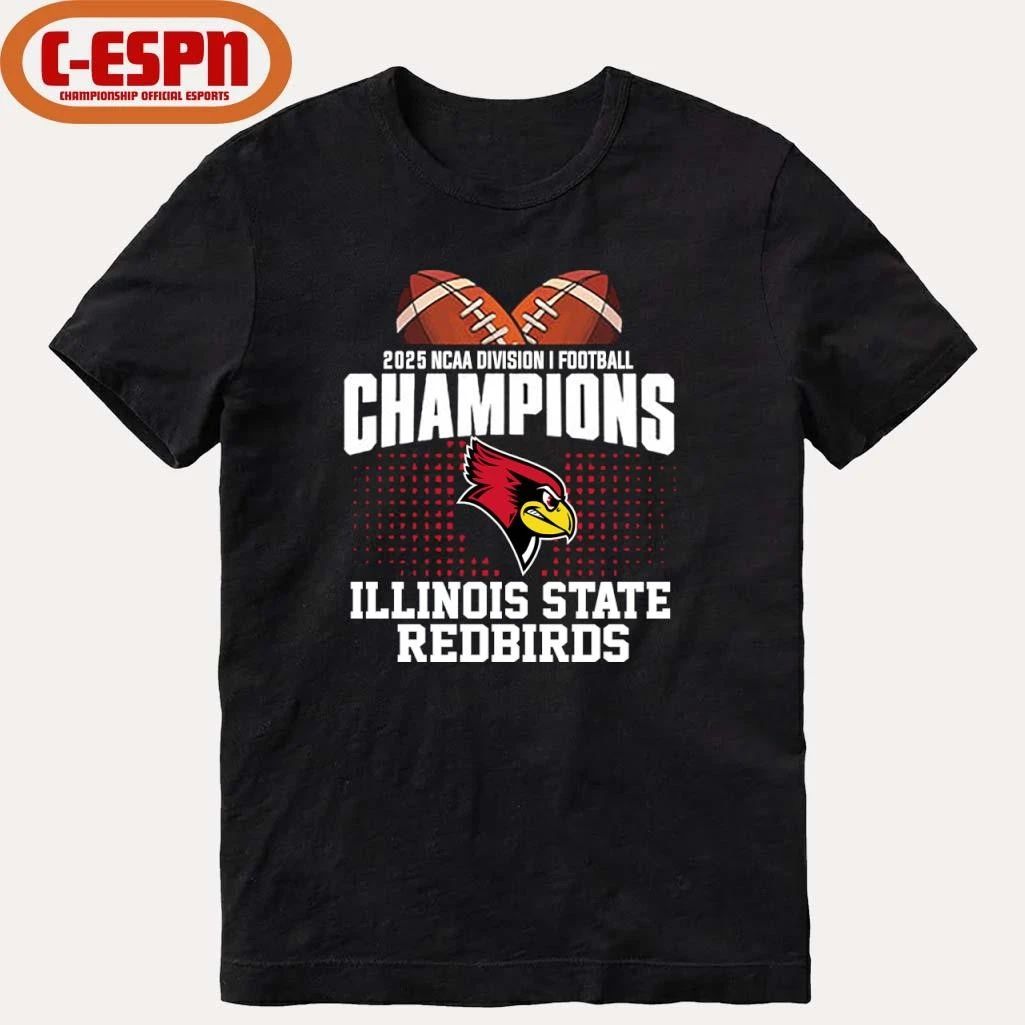 Illinois State Football 2025 NCAA DI FCS National Champions T-Shirt