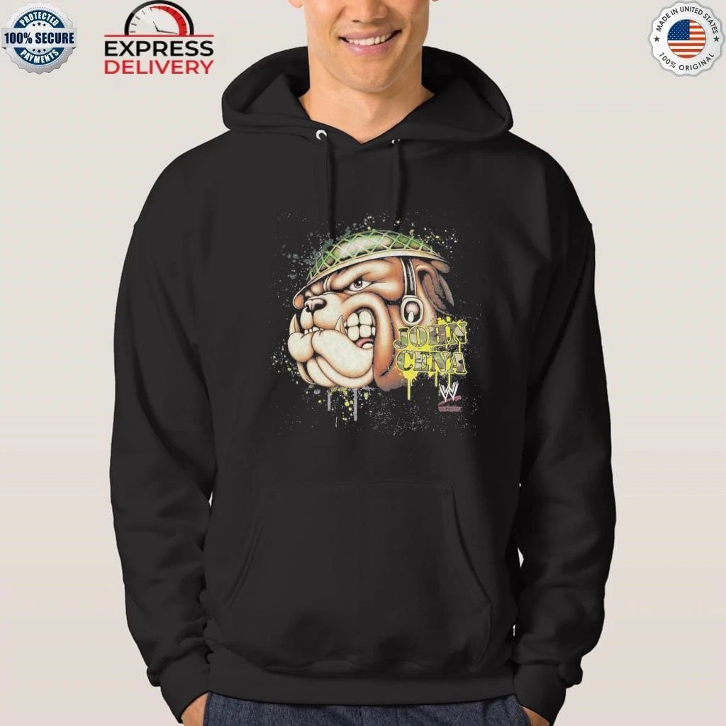 John Cena Snow Wash Bulldog Shirt