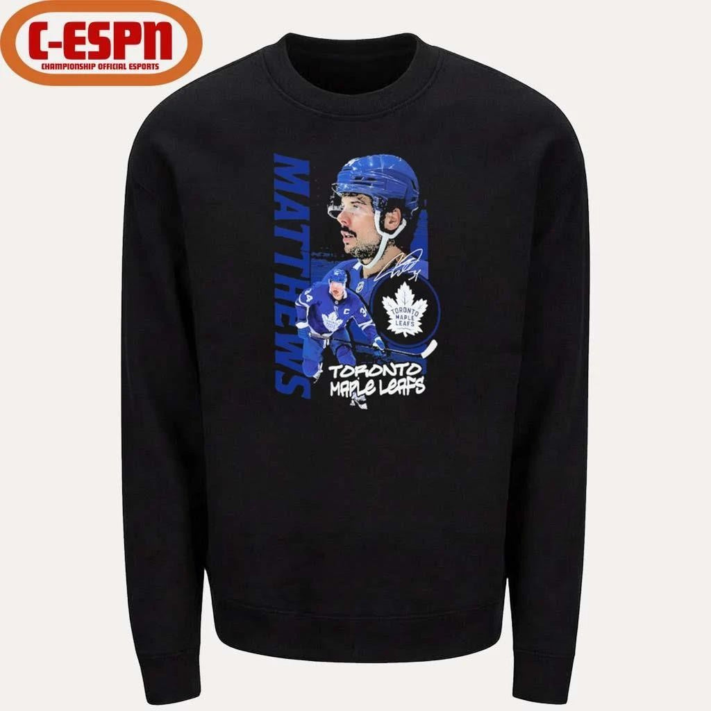 Auston Matthews Toronto Maple Leafs Vintage Playmaker T-Shirt