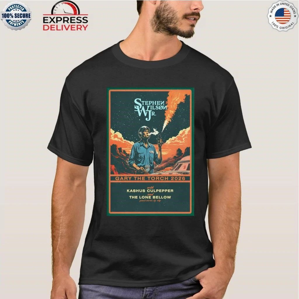 Stephen Wilson JR. 2026 Gary The Torch Tour Shirt