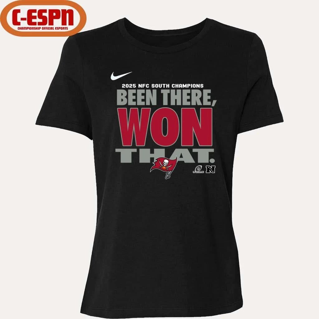 Tampa Bay Buccaneers NFC South Division Champions Locker Room T-Shirt