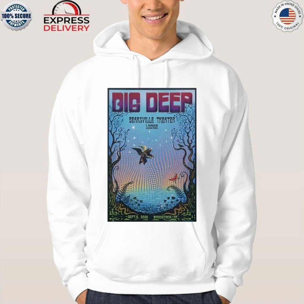 Big Deep Woodstock Bearsville Theater Sep 5 2026 Shirt