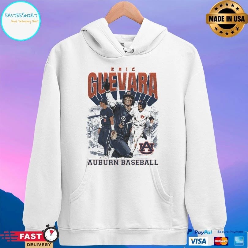 Eric Guevara Auburn Tigers Baseball T-shirt