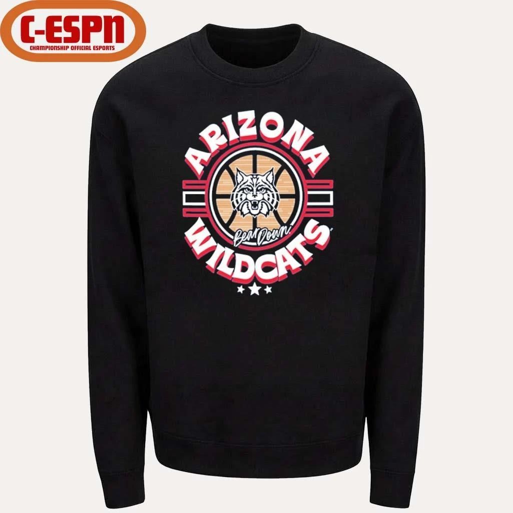 Arizona Wildcats Basketball Court Ball Shirt