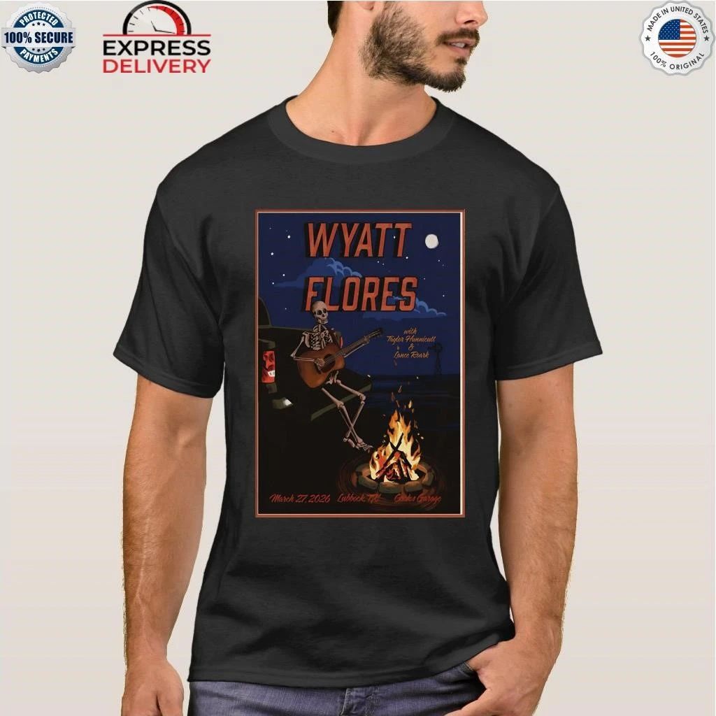 Wyatt Flores Cook’s Garage In Lubbock TX Mar 27 2026 Shirt