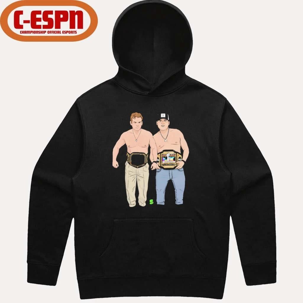 John Schneider Before & After SB Champs Belt Shirt