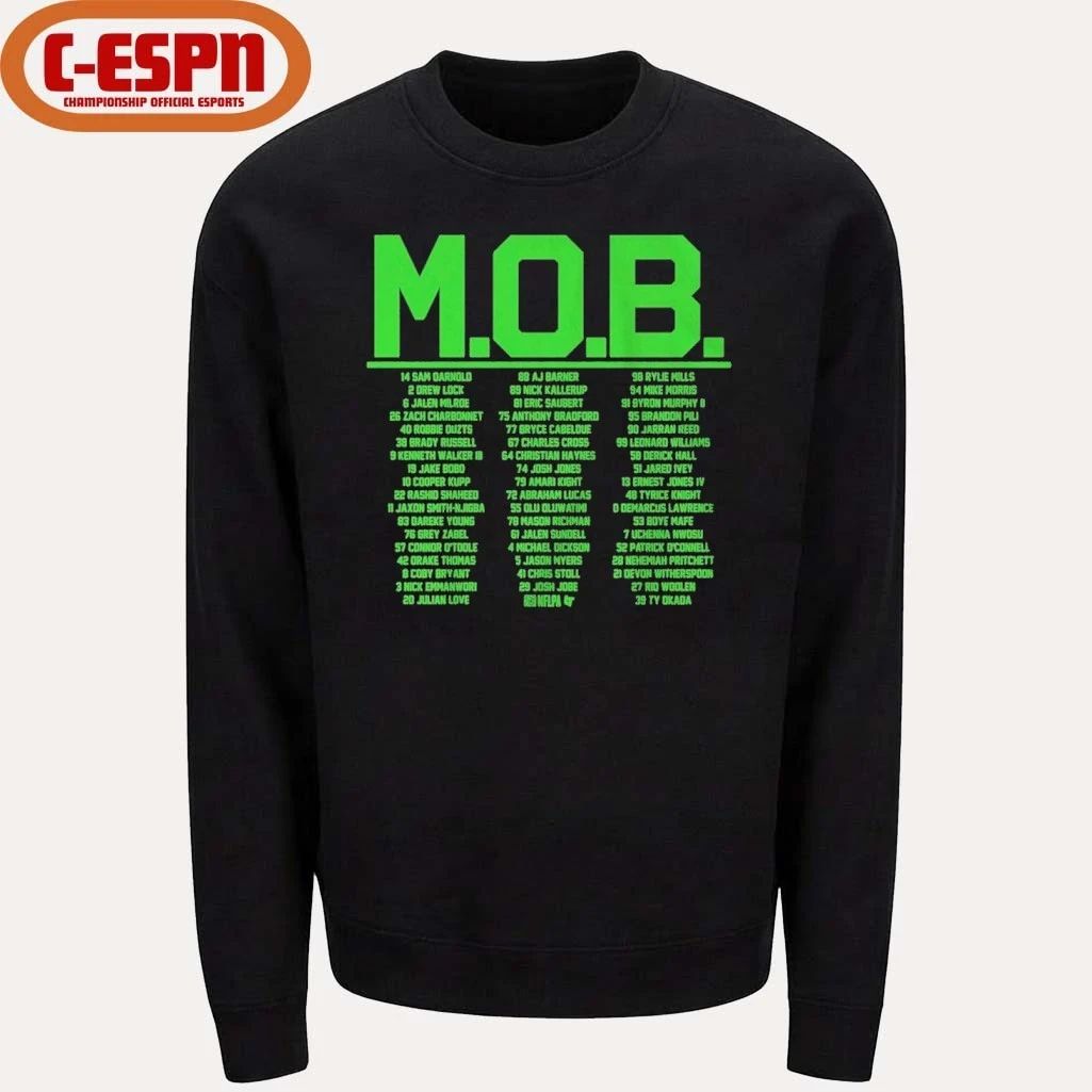 Seattle Football M.O.B World Champions Roster Shirt