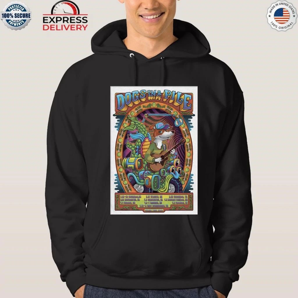 Dogs In A Pile 2026 Spring Tour Shirt