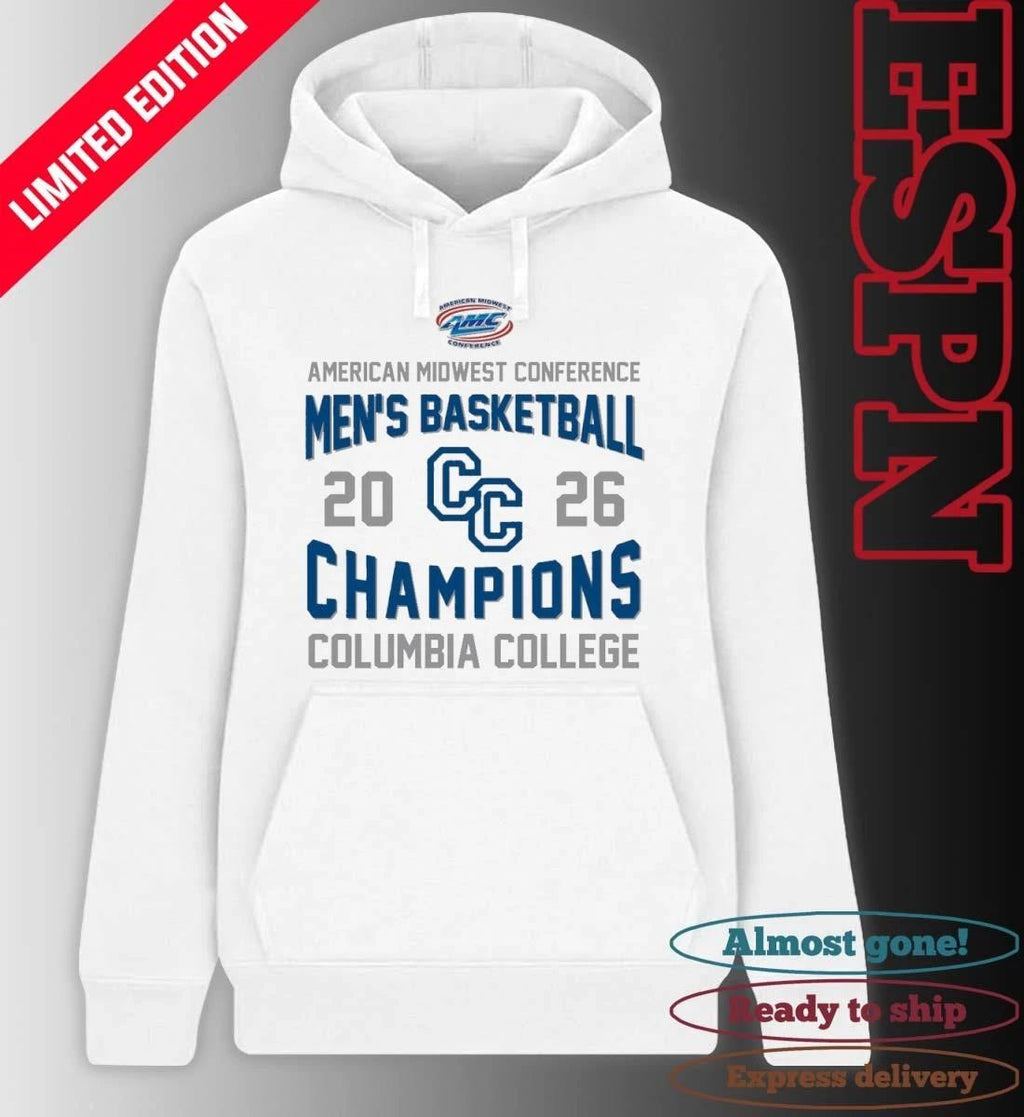 Columbia College 2026 AMC Men’s Basketball Champions Shirt