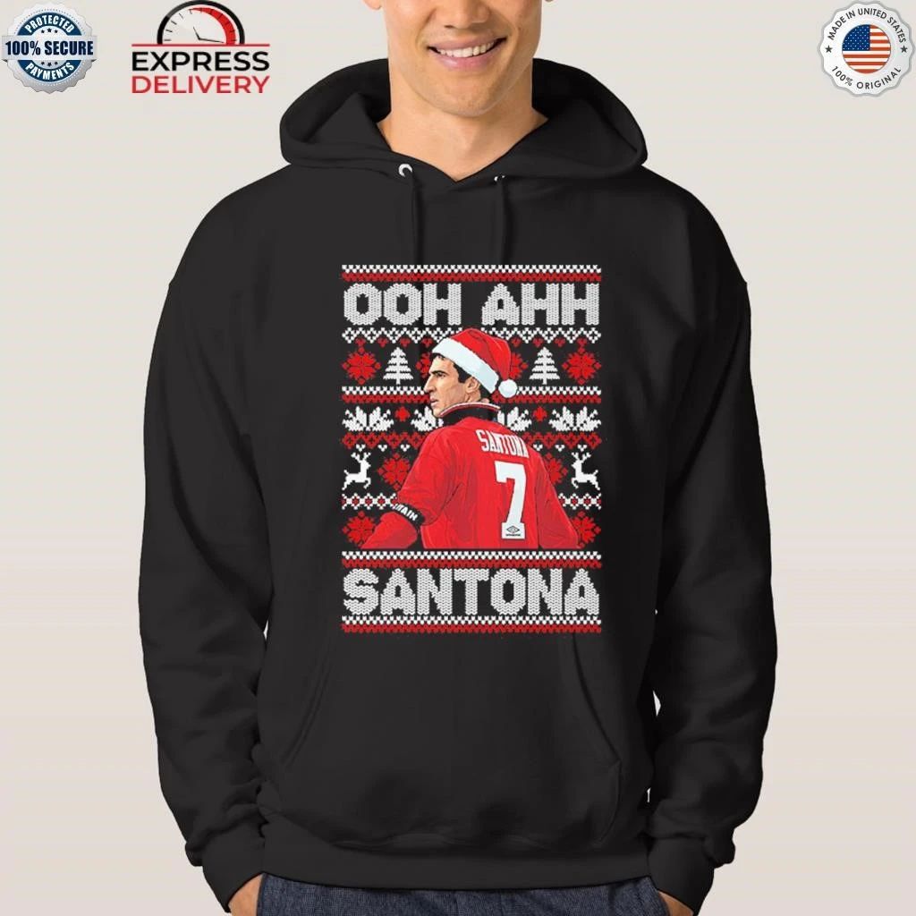 Eric Cantona Ooh Ahh Santona Christmas Shirt