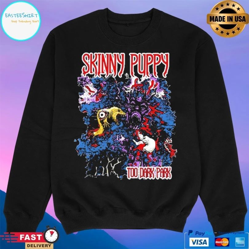 Skinny Puppy Too Dark Park Convulsion T-shirts