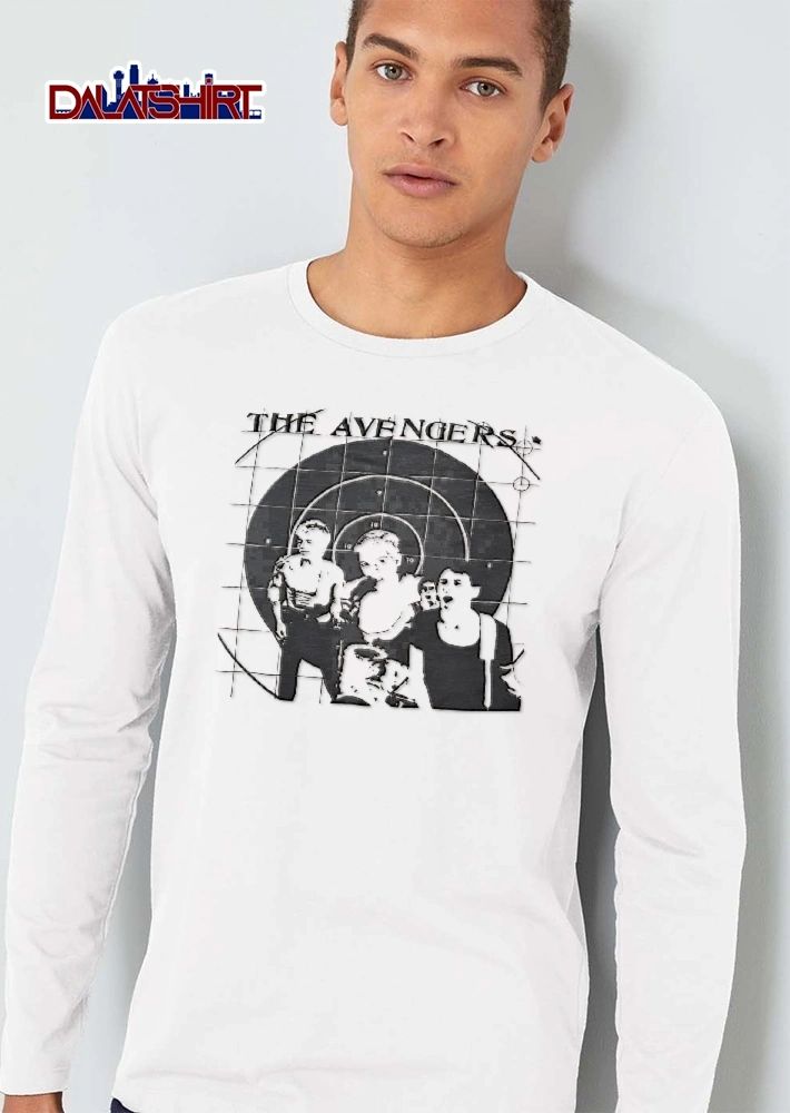 The Avengers Target Grid Punk Band Halftone Performance shirt