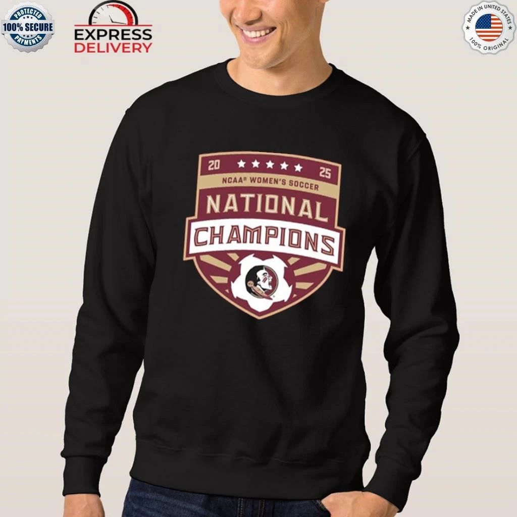 Women’s Soccer National Champions Fsu Soccer 2025 Shirt