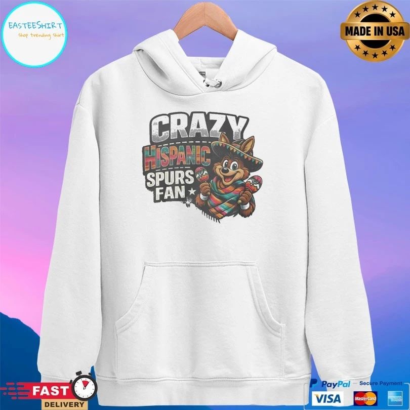 Crazy Hispanic Spurs Fan T-shirts