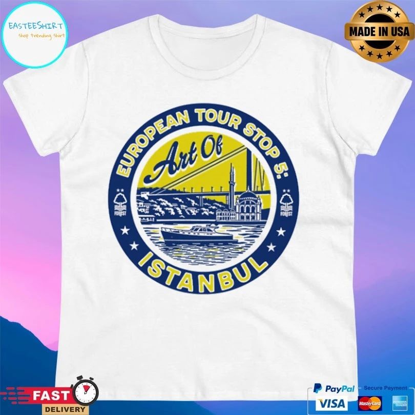 Forest In Istanbul European Tour Stop 5 Art Of Logo T-shirt