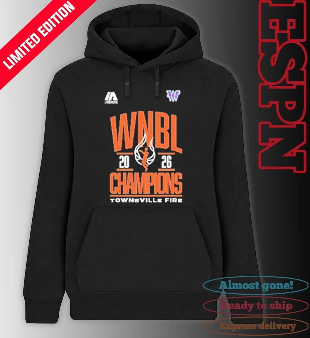 Townsville Fire 2026 WNBL Champions Shirt
