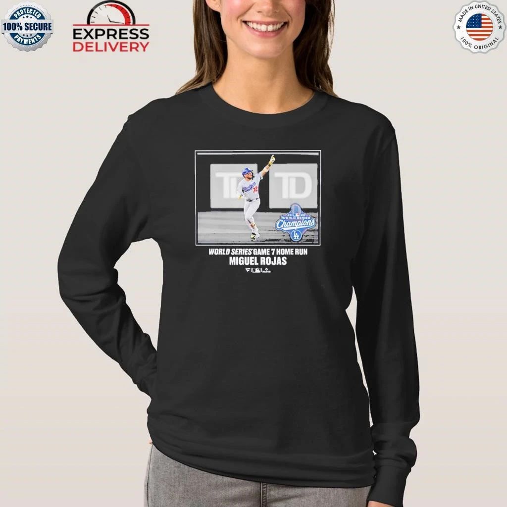 Miguel Rojas Los Angeles Dodgers 2025 World Series Champions Moment Shirt
