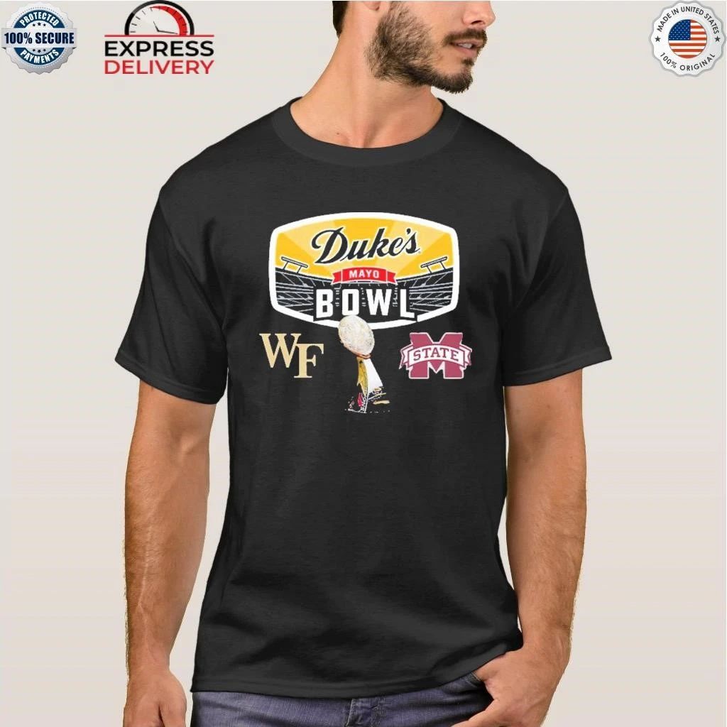 Duke’s Mayo Bowl Wake Forest Demon Deacons Vs Mississippi State Bulldogs Matchup On January 2 2026 Shirt