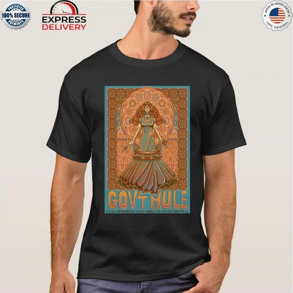 Gov’t Mule In Charleston SC On Apr 10 2026 Shirt