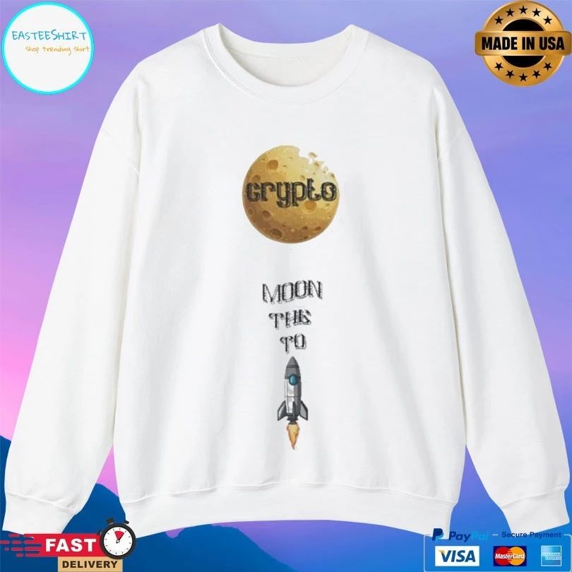 Crypto Mon The To Rocket T-shirt