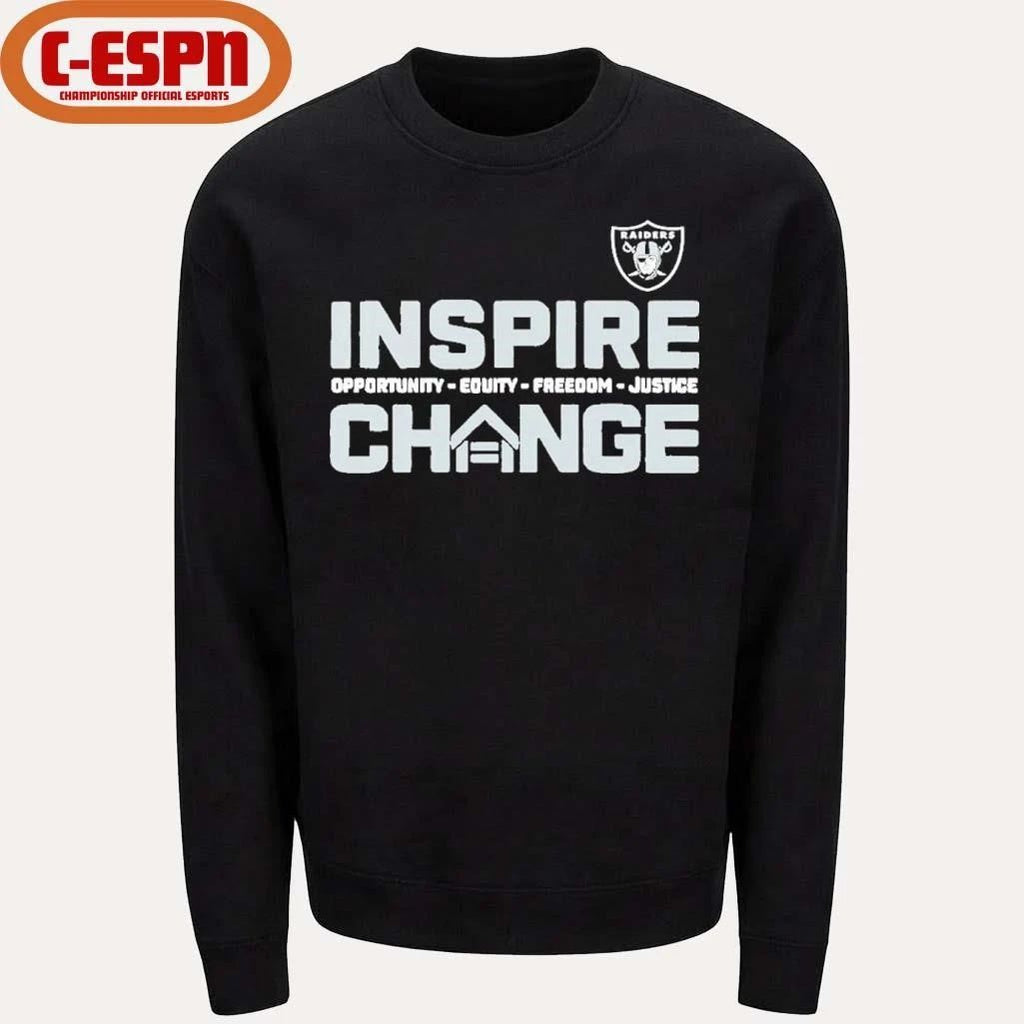Raiders Pete Carroll Inspire Change Shirt