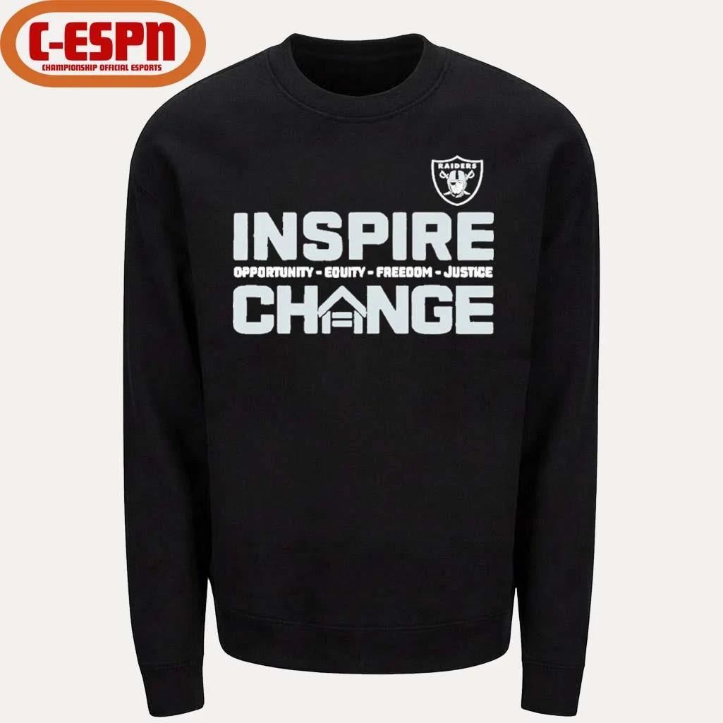 Raiders Pete Carroll Inspire Change Shirt