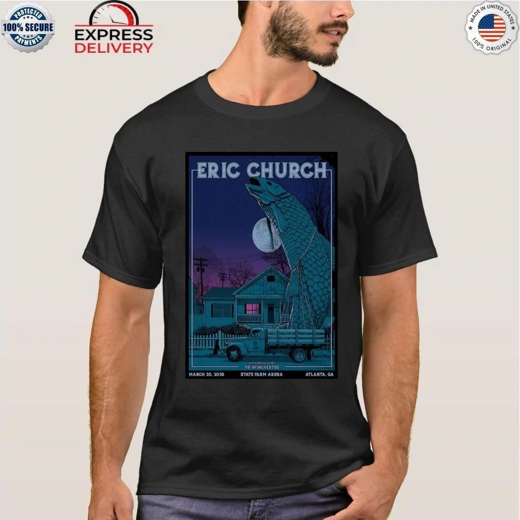 Eric Church Atlanta, GA Mar 20 2026 Shirt