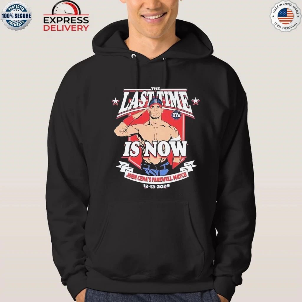 John Cena The Last Time Is Now Farewell Match in Washington DC Dec 13 2025 Shirt